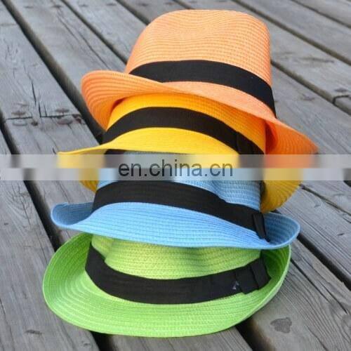 Wholesale Fedora Hat Colorful Design Assorted Colors By CNCAPS