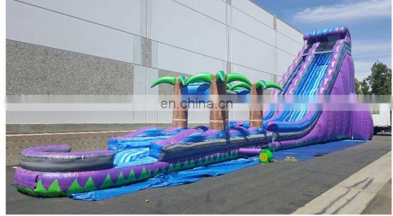 Brother 2017 Tarpaulin inflatable water slides for sales