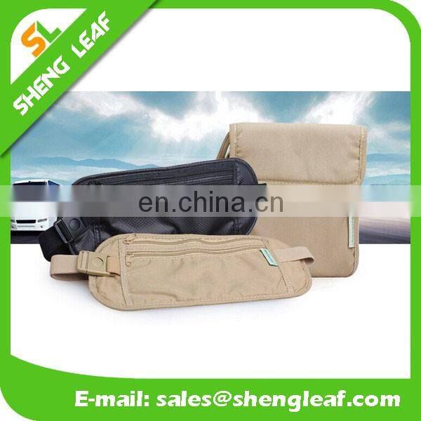 Mini money belt mini travel wallet money belt for passport holder money belt with neck stash belt pouch