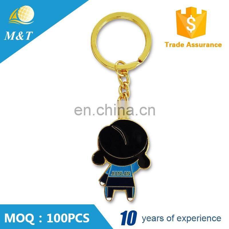 Newest fashion style custom metal Lovers keychain