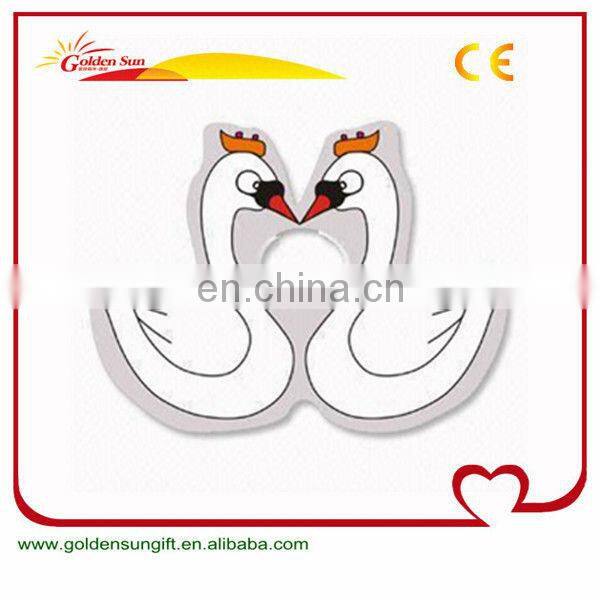 White Swan Bottle Opener Favor