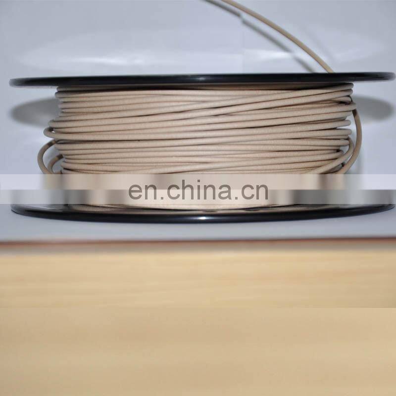 OEM Your Brand Wood PLA plastic filament for 3d pen or 3d printing printer 0.25kg/spool