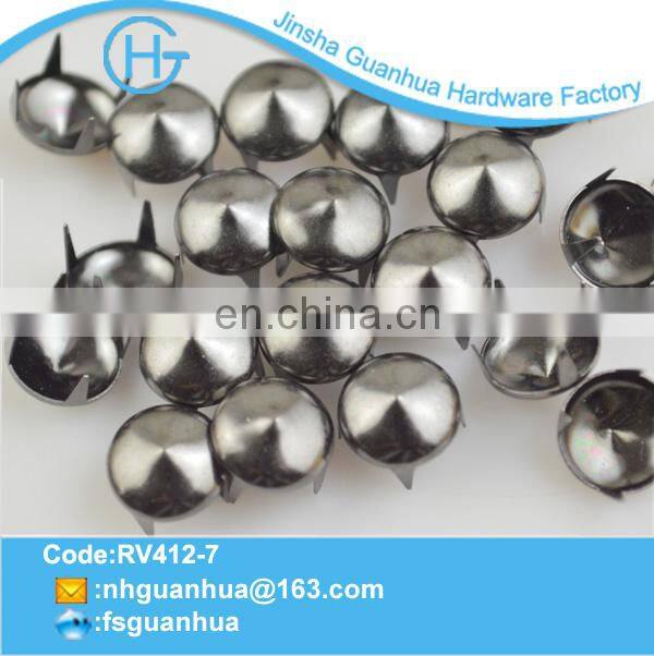 Manufacturing price new design metal dome rivet