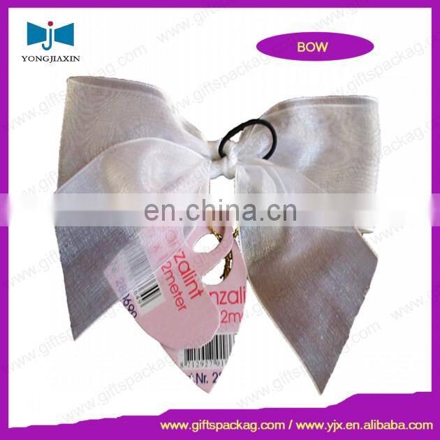 pre-made grosgrain ribbon bow hair