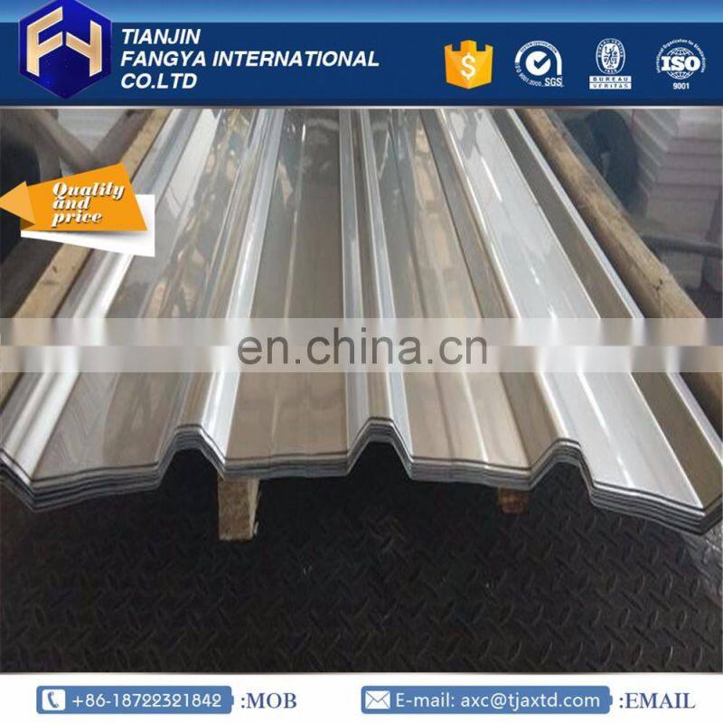 Tianjin Fangya ! galvanized steel sheet price list philippines with CE certificate