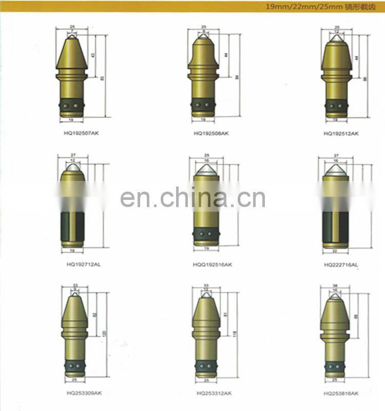 China Factory Rotary Spin Digging Tooth parts