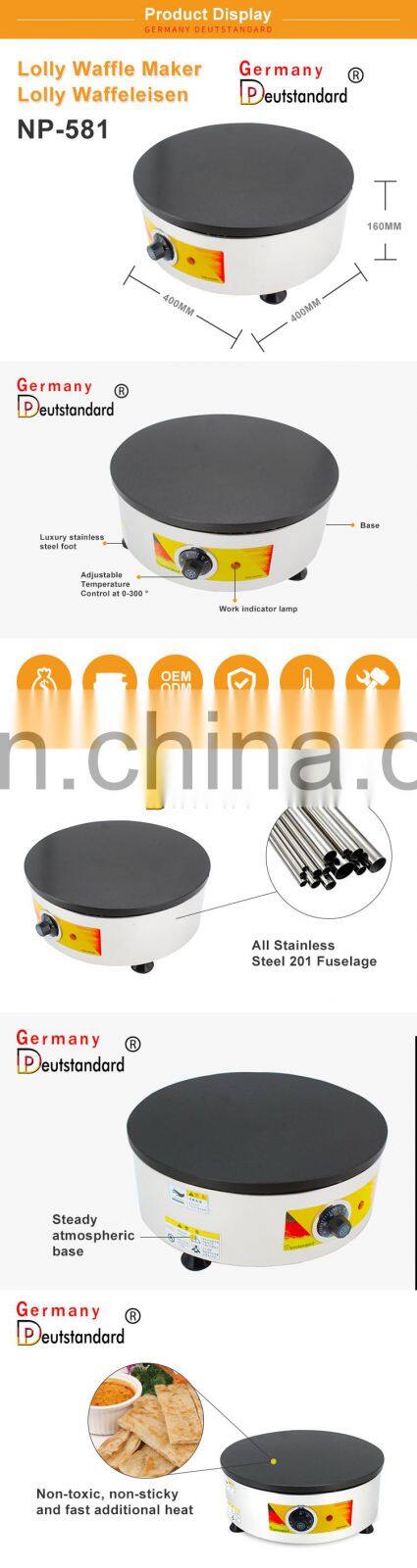 profession cast iron industrial crepe bandage machine rotating maker