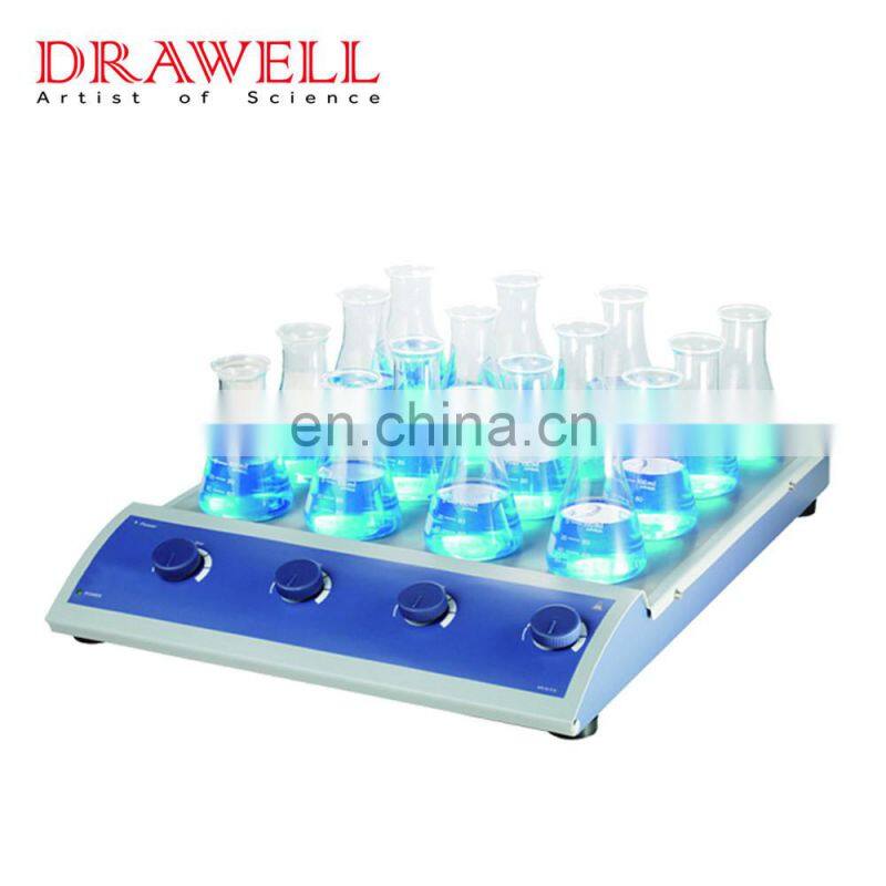 MS-M-S16 16-Channel Classic Magnetic Stirrer