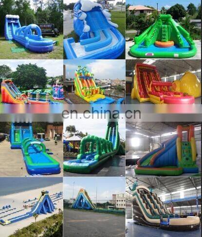 Kid Children Inflatable Bouncer Slide Inflatable Water/Wet Slide For Sale