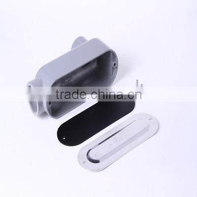 Electrical threaded Conduit Body LB type With Covers And Gaskets-1/2"-4" Powder Coated