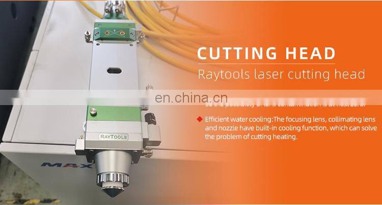 CE standard 2560 fiber laser cutting machine 6000w laser cutting sheet metal