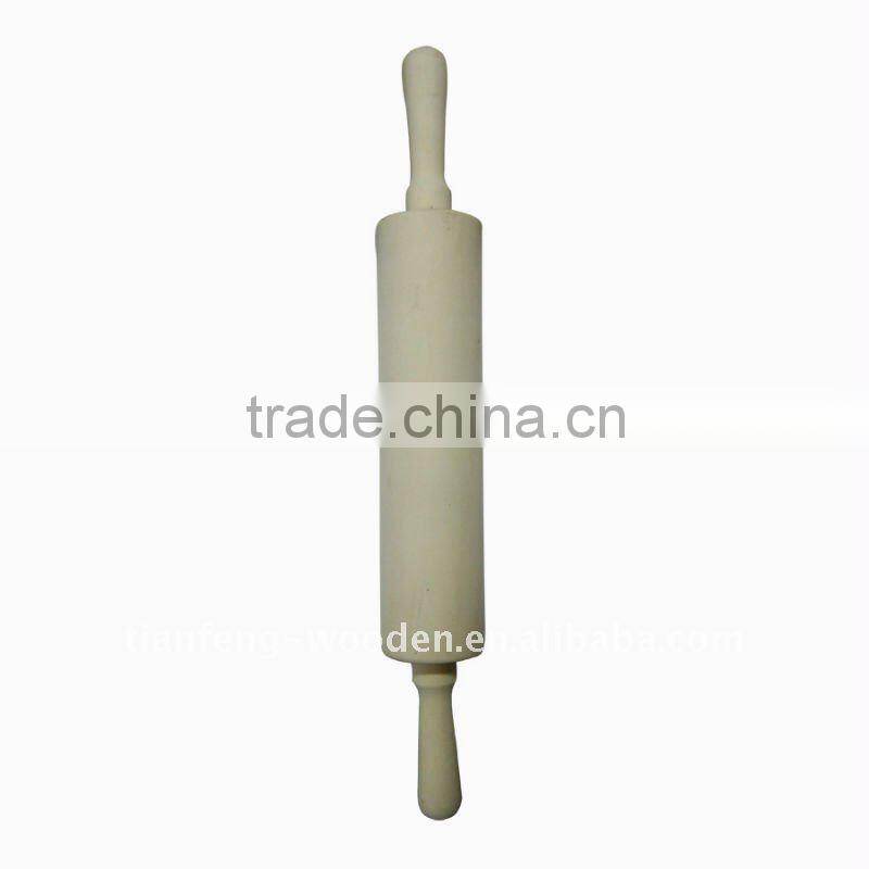 Wooden flour rolling pin for kitchen