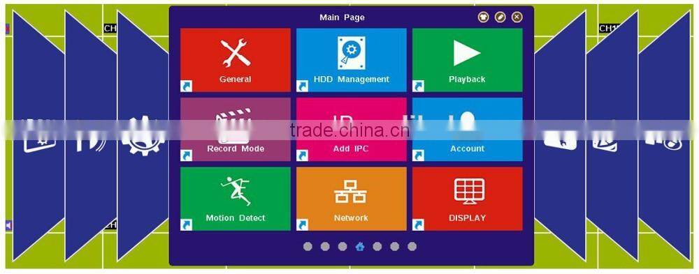 H.264 16CH NVR For IP Camera