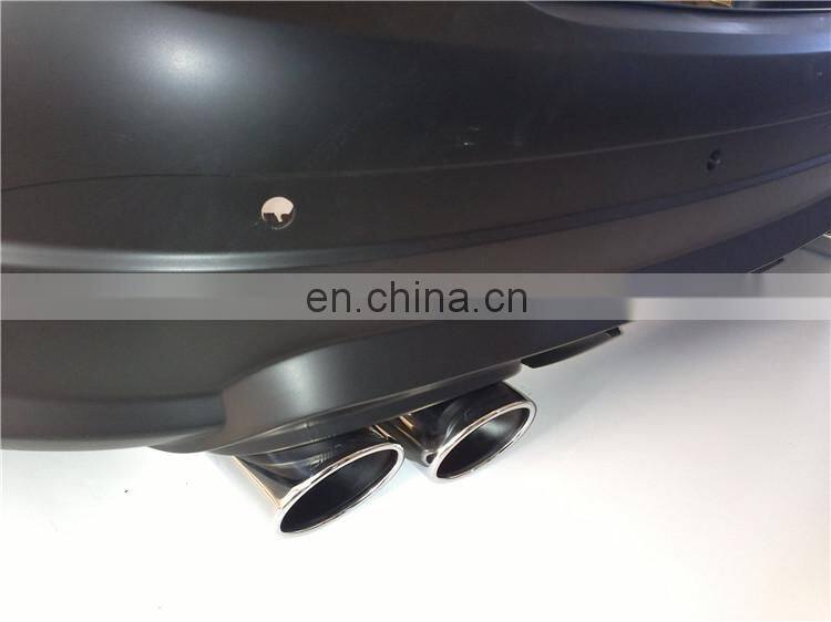C class w204 C63 exhuast pipe with high quality stainless steel material fit for C180 C200 C260 to C63 muffler tips