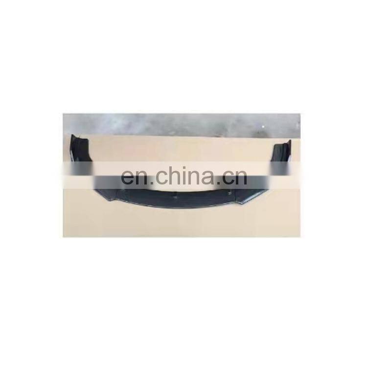 Matte black three - stage car shovel front protector PP material durable universal bumper