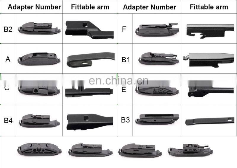 flat wiper blade multi functional New designwiper blade heated wiper blade