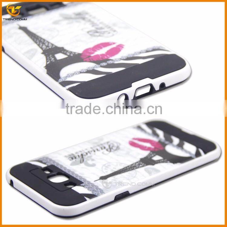 android mobile phone color printing hard back cover case for Samsung j7