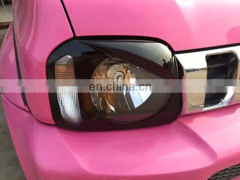 New Design Off Road ABS Plastic Front Headlight Headlamp Lens Cover for Suzuki Jimny SUV Car Parts Auto Exterior Accessories
