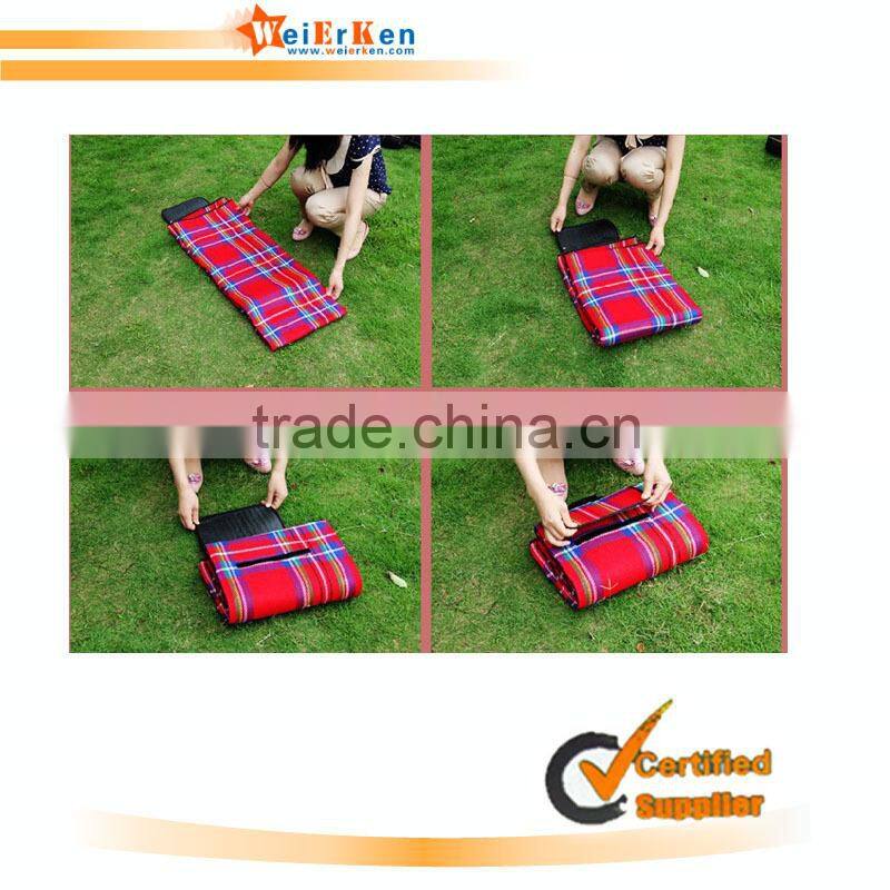 2015 foldable rubber picnic mat