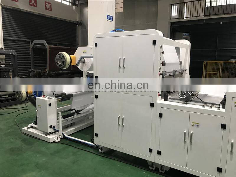 UTHQ1100K Automatic Dutch oven fryer parchment oil wax paper cross cutting sheeting machine