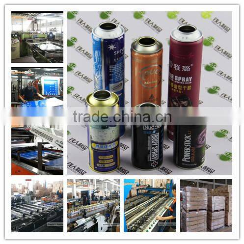 Aerosol Tin Plastic Spray Can