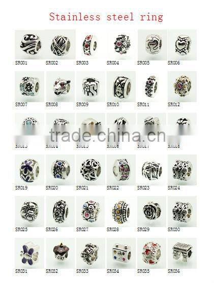 Factory sale hollow metal beads of jewelry findings beads