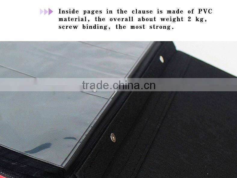 Leather photo album 4D 200 sheet 6 inch photo album