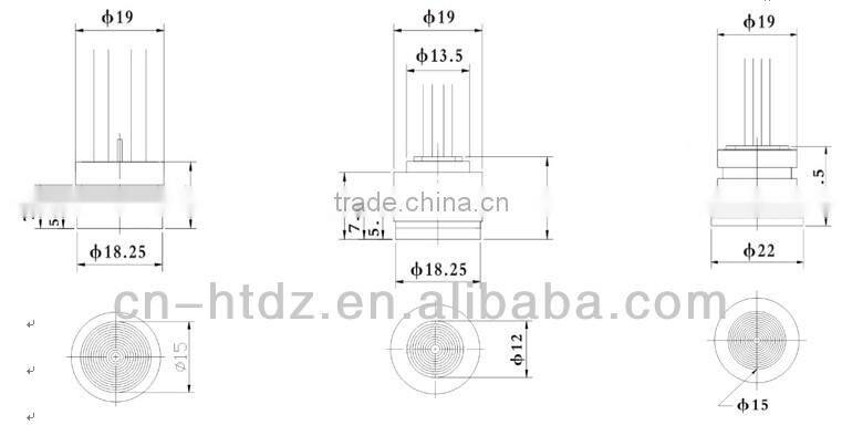 Diffused silicon oil filled pressure sensor