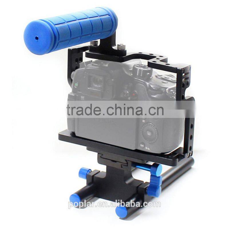 POPLAR New camera cage dslr cage camera cage for dslr stabilizer camera accessory
