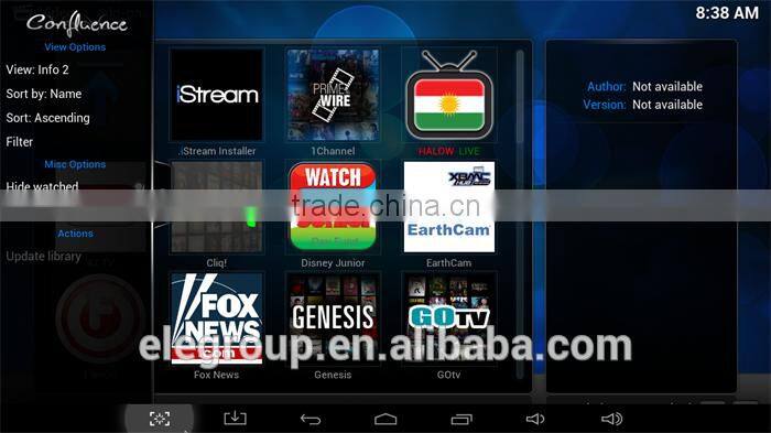 4k satellite receiver Amlogic S812 KII android 4.4 quad core tv box 2.4G 5G metal housing 4k android tv box k2 k ii