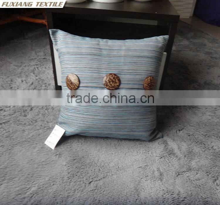 Decorative Memory Form Throw Pillow With Button