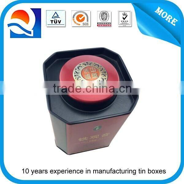 wholesale gift tea tin box by China supplier
