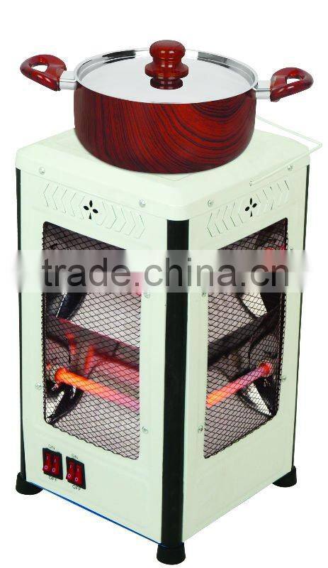 portable cooking halogen heater