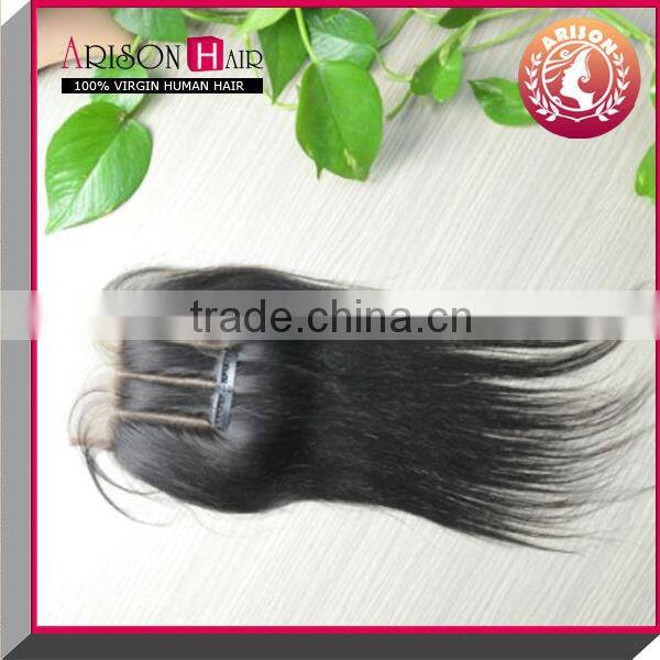2014 Qingdao whosale factory price top quality brazilian silk base lace closure