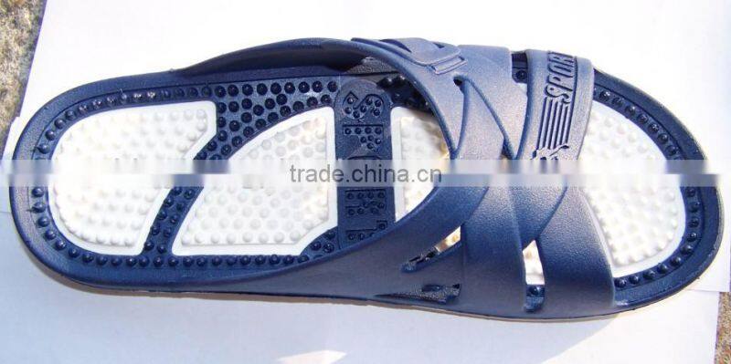 Bi-color PVC/TPR sandal injection machine