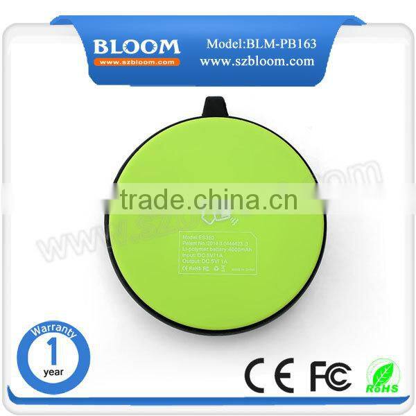 hot sale shake it on power bank 4000mah for mobile phone