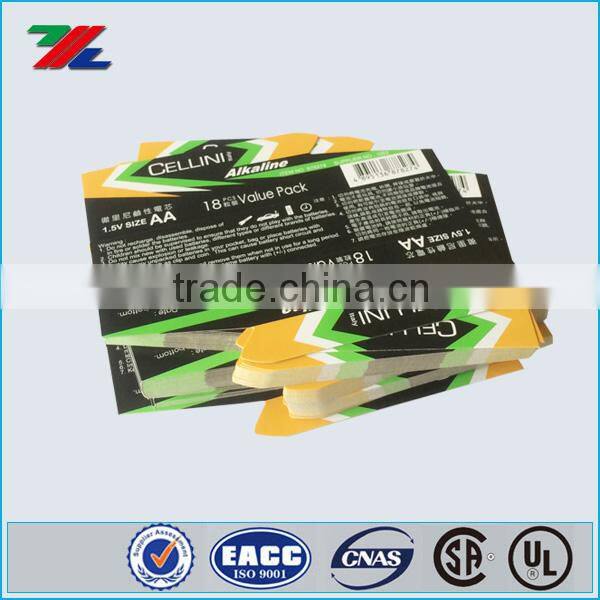 Custom Battery Packing Card, Hanging Header Card , Paper Header Card