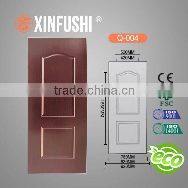 High Quality HDF Melamine Door Skin Export to Pakistan