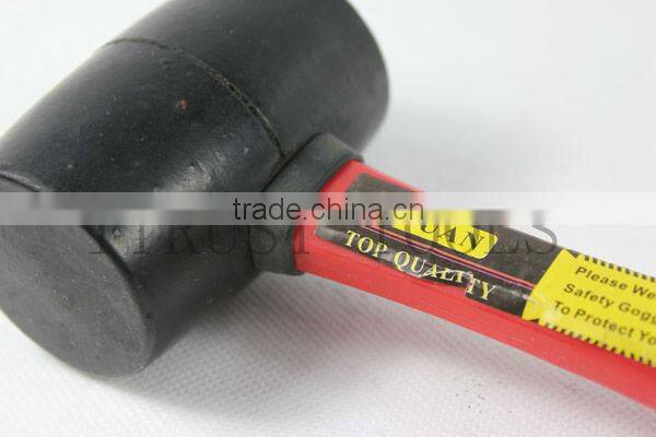 Plastic Handle Rubber Mallet Hammer HM9004
