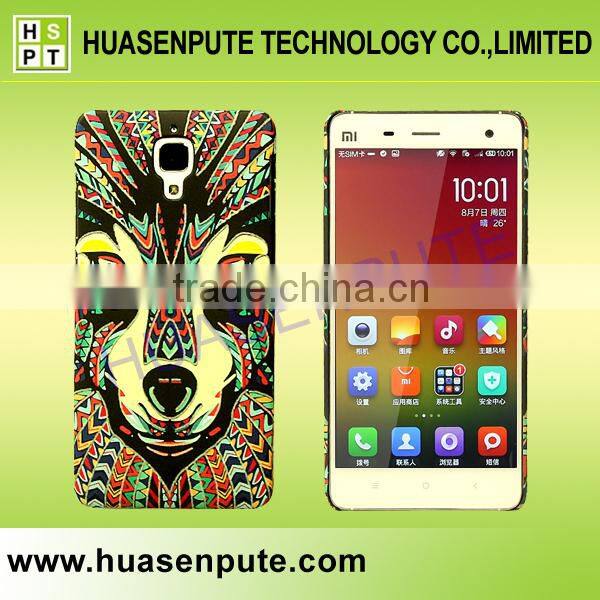Custom Printing Ultra Slim Unique Animal PC Hard Case For XiaoMi 4