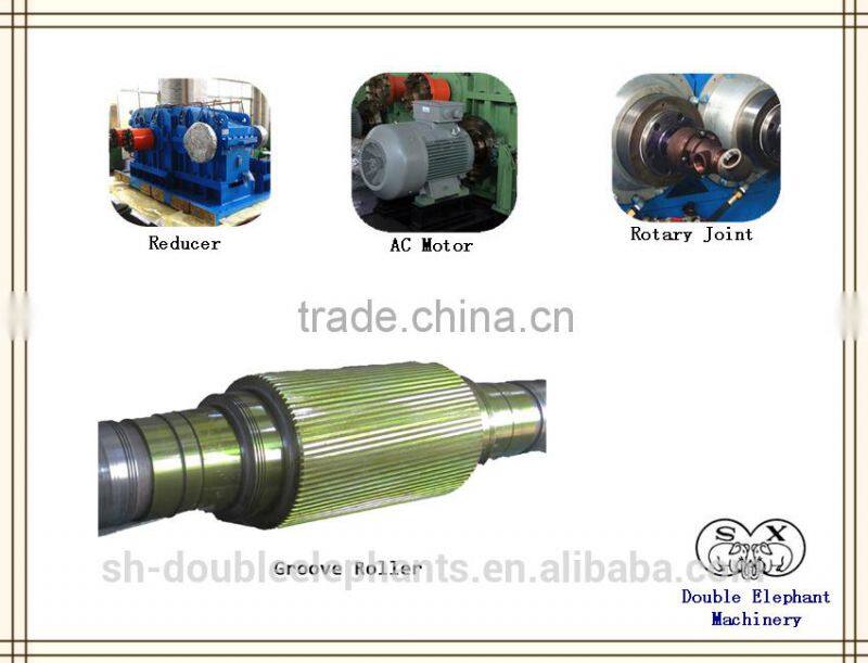 Rubber crusher machine for rubber