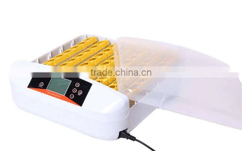 ALEX 12v 110V 220v Full Automtaic 56 solar chicken egg incubator made in china with new function of automatic egg test ( AI-56S)
