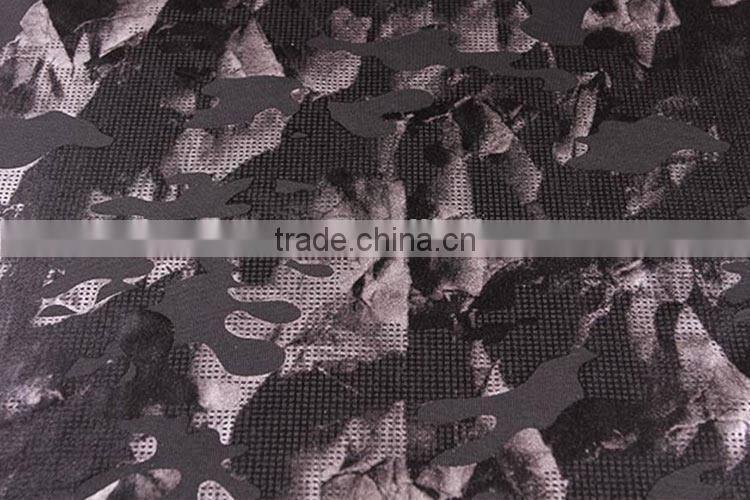 Textiles supplier Top selling Design Print knitted fabrics foiled fabric