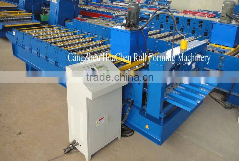 HOT SALE! China Aluminum Fully Automatic Steel Sheet Roller Machine for Wall Making