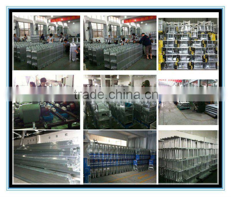 EN131 Telescopic ladder extention ladder