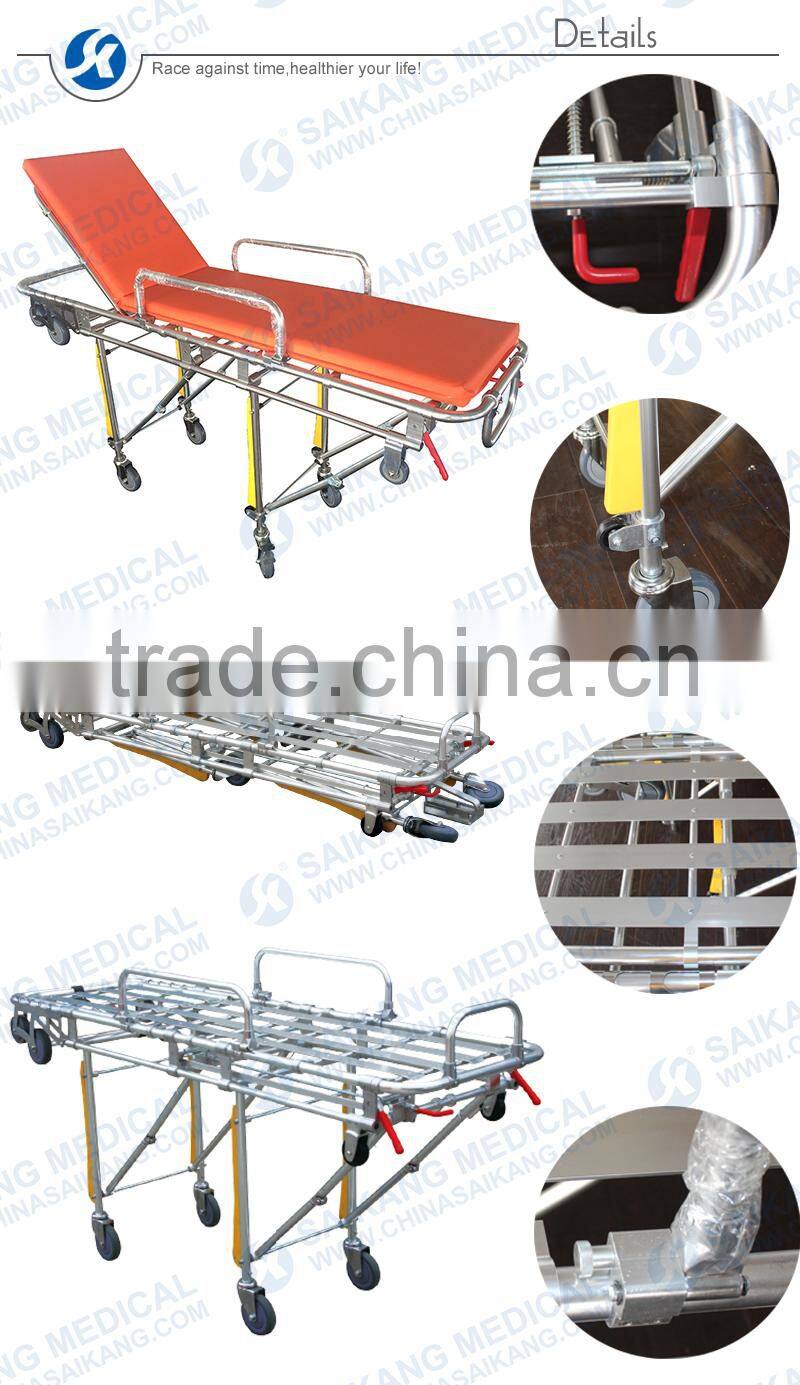 Alibaba China Hospital Used Ambulance Stretcher Trolley