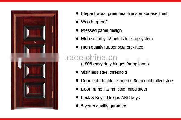 SC-S130 9CM Metal Doors Apartment House Doors