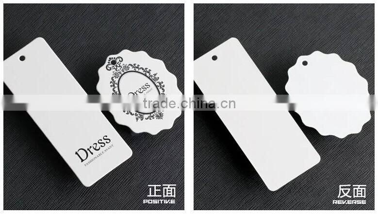 2016 Fashion custom logo hang tag for clothing/ women' s underwear/dress