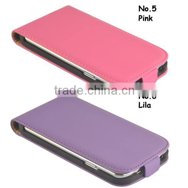 SLIM Leather Case, Flip Leather Case Cover for Sony Xperia E4G