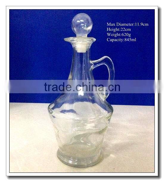 high quality glass bottle for oil or vinegar